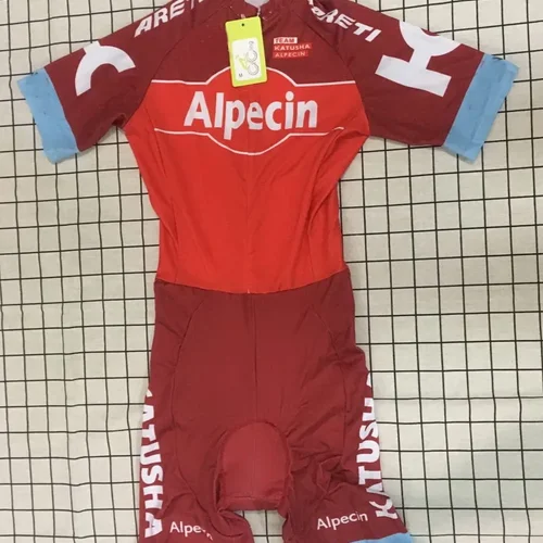 2017 KATUSHA ALPECIN 팀 스킨 슈트 바디 슈트, 사이클링 저지 세트, MTB 자전거 의류, MTB Maillot Ropa Ciclismo, 여름 