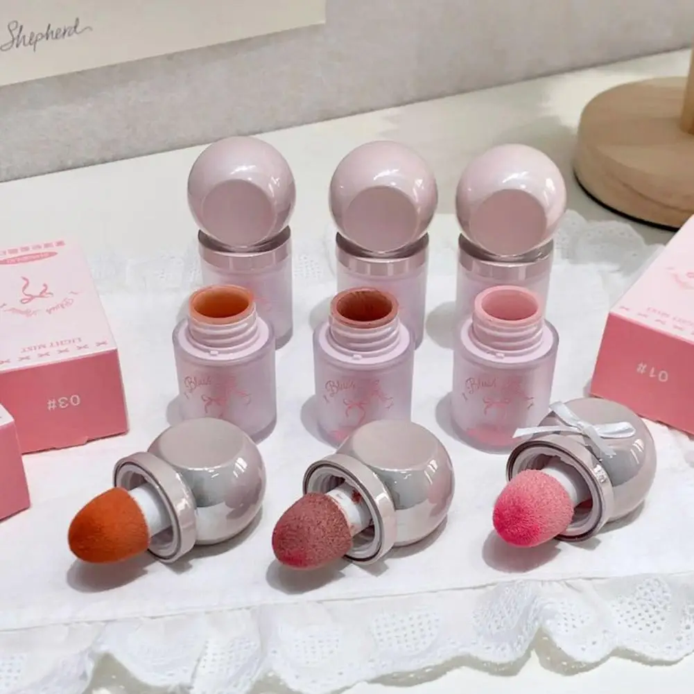 Grande testina in spugna Fard liquido Polvere di colore gelatina Idratante Evidenzia bellezza Espande contratta Guancia Matte Viso Makeu