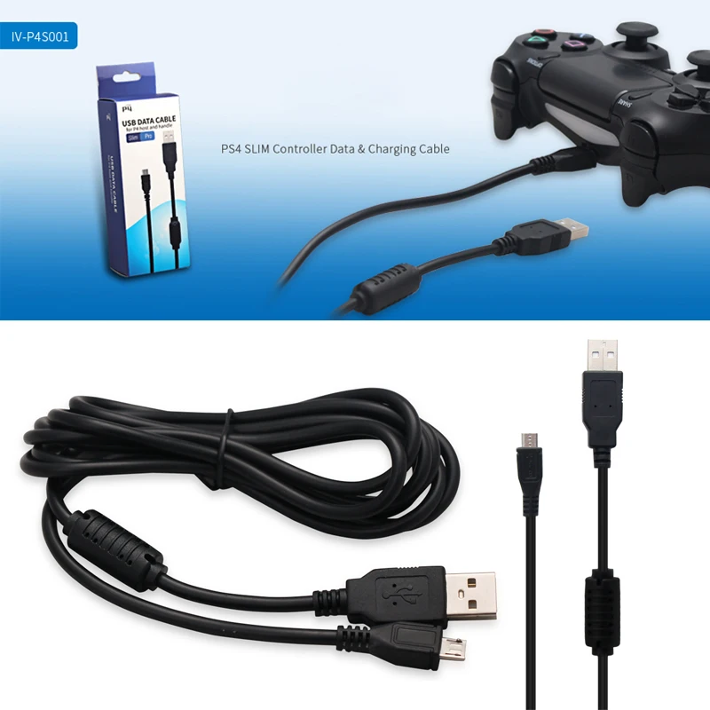 2 in 1 USB Cable Data Transfer Cord For