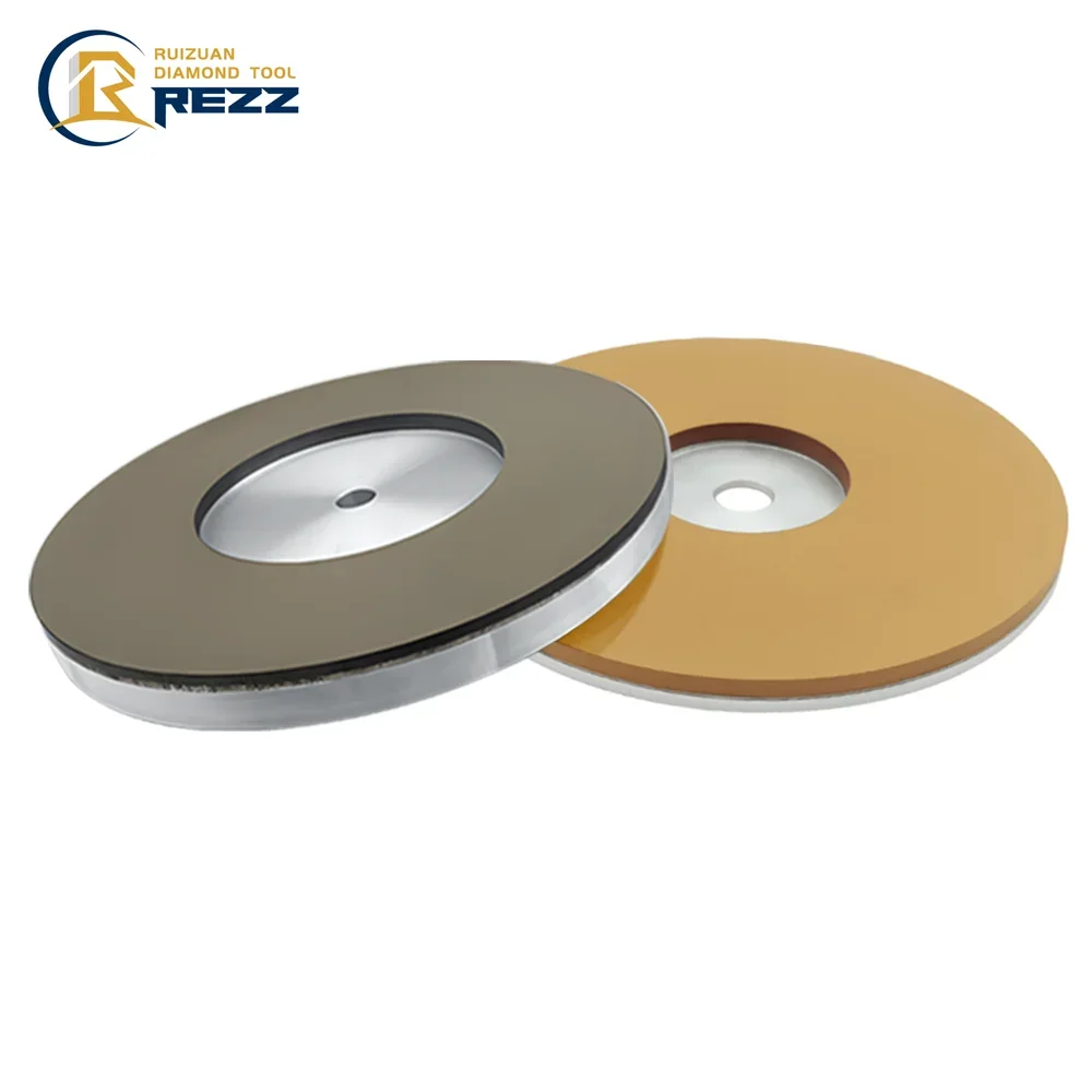 RUIZUAN 1A2 resina diamante vueltas joyería rueda de pulido Jade disco de diamante disco polaco para máquina de lapido de piedras preciosas máquina facetadora
