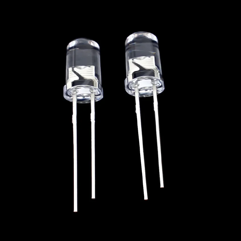 1000 قطعة التوصيل المباشر F5 5 مللي متر حبات LED مستديرة الزمرد الأخضر الوردي الأزرق البرتقالي الأرجواني #4