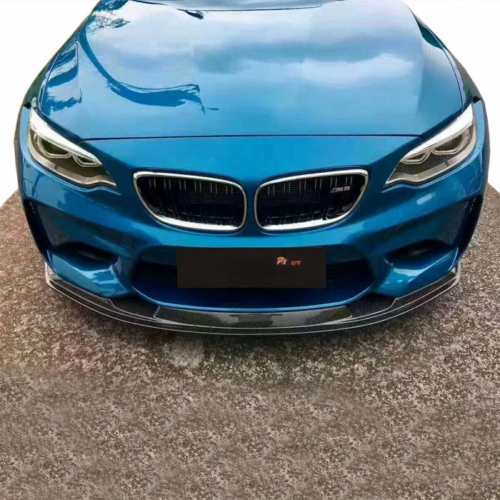 Accessori in fibra di carbonio per Bmw M2 F87 con diffusore a labbro