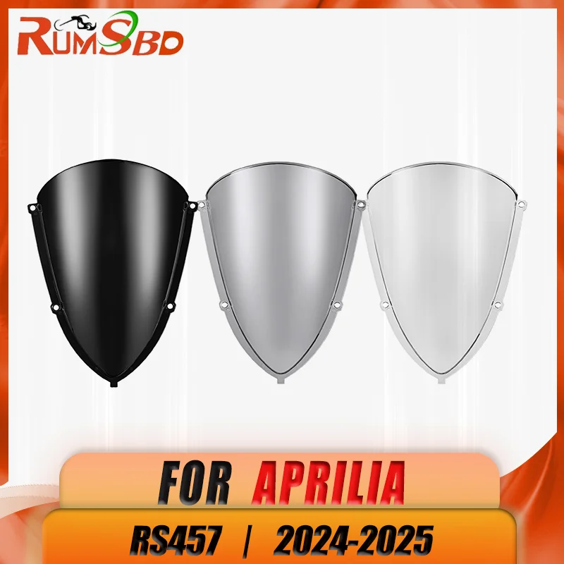 

Windshield Windscreen For Aprilia RS457 2024 2025 Motorcycle Accessories Wind Deflectors RS 457
