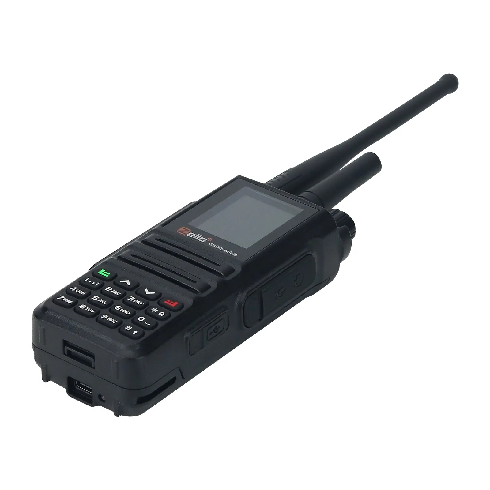 Walkie Talkie de red pública de Radio POC de modo Dual HAMGEEK T95 compatible con UHF 400-470MHz VHF 136-174MHz Zello 3G/4G/5G Wifi