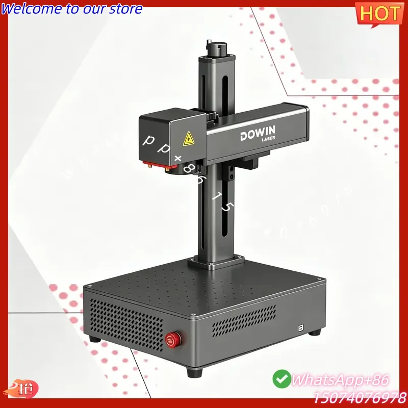2026 Marking Machine 20/30W 50/60/100W JPT LOGO Marking Desktop Fiber for Plastic Metal Jewelry