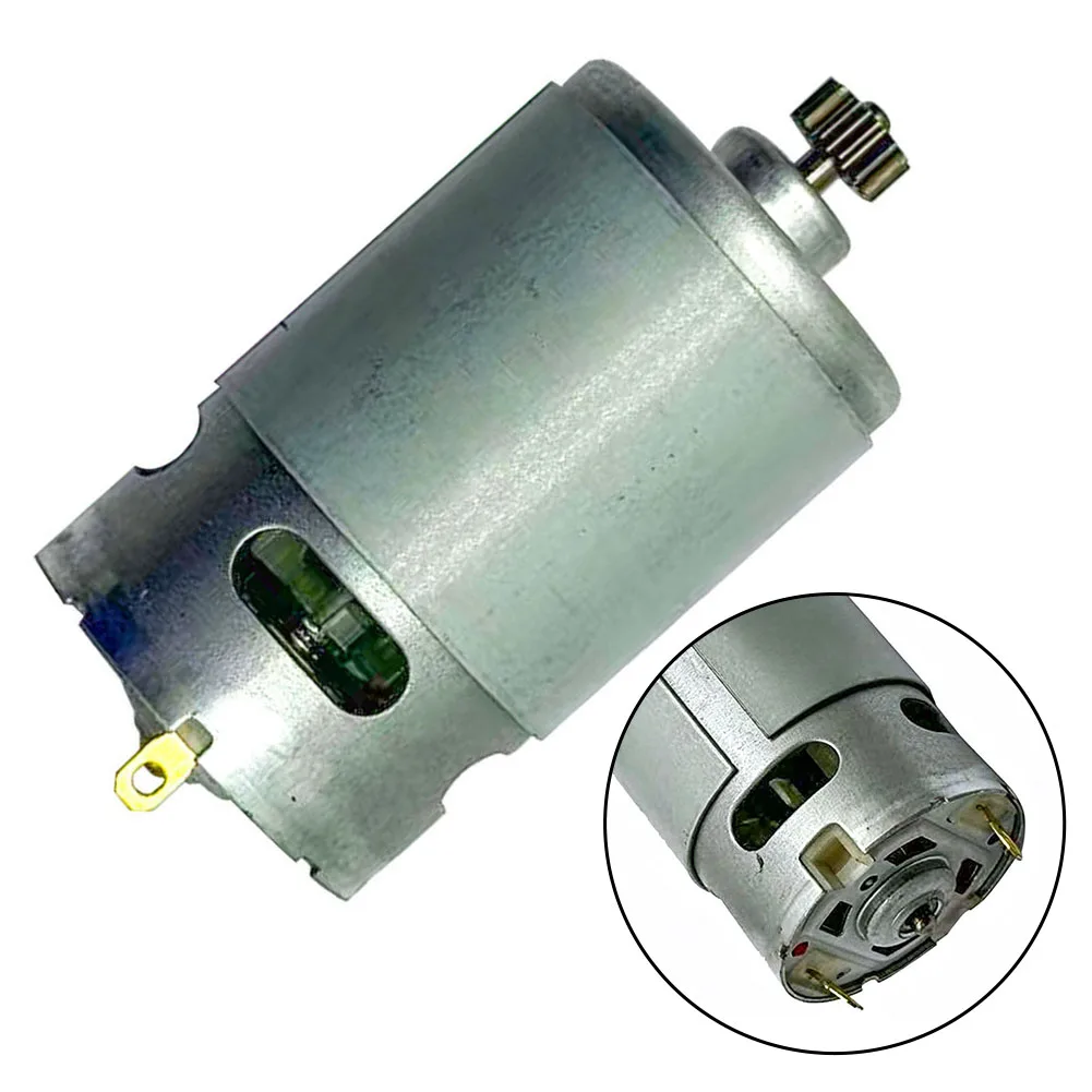 For Home Repairs Sliver 550 Type Motor 21V Replacement Motor High Torque Output Compact Design Precise Engineering