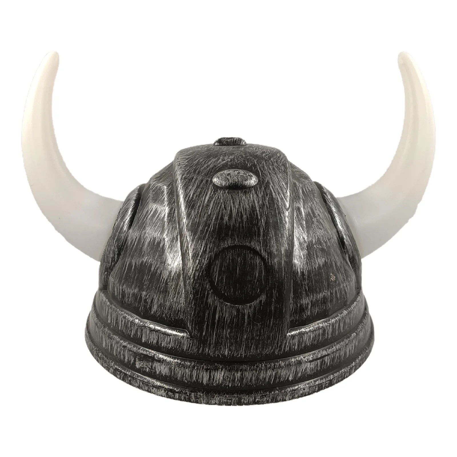 Adult Viking Horn Hat Helmet with Braids Medieval Warrior Knight Costume Accessory Plastic Halloween Party Cosplay Props