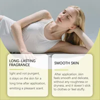 Roxelis 30ml Vanilla Creamy Fragrant Body Oil Moisturizing Whole Body Massage Essential Oil for Dry Skin Moisturizer Hydrating 2