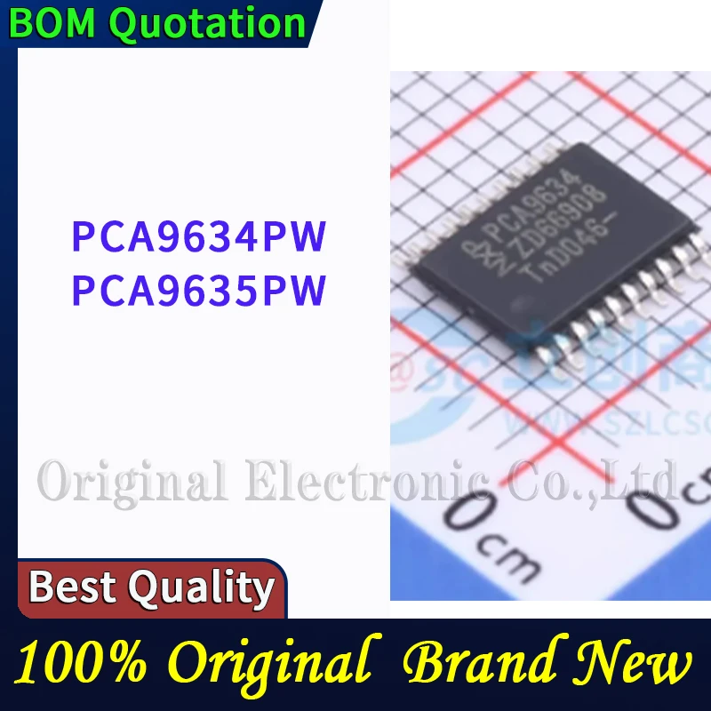 10pcs/lot PCA9634PW PCA9635PW plastic casing Original  In stock High quality