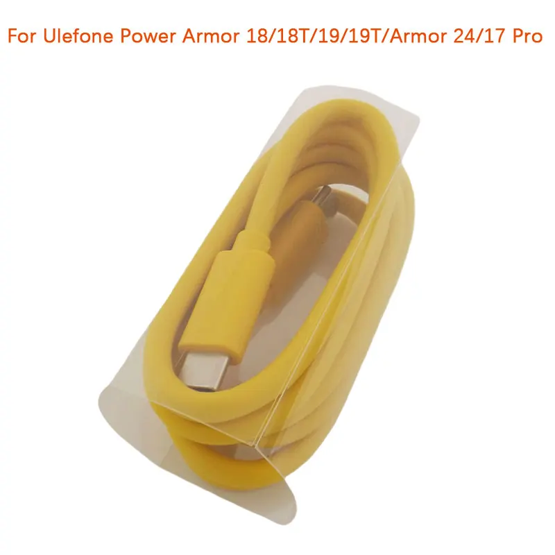 

New Original Ulefone Armor 24 Armor 17 Pro Power Armor 18 18T Official Charge Cable Data Line For Ulefone Power Armor 19 19T