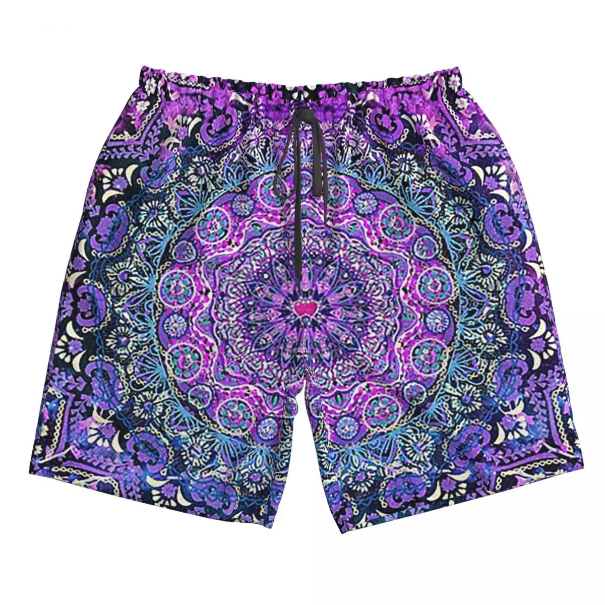 

Cosmic Love Mandal Trunks Beach Board Shorts Casual Quick Dry Swim Summer Men Pants