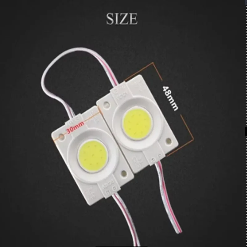 12V 2835 LED Module Light Bar, RGB Rainbow Decor, Bedroom Vanity Mirror Banner IP67 Waterproof Lamp