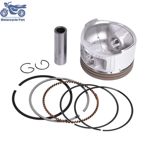 Imagen 2 del producto STD +25 +50 +75 +100 70mm 70,5mm 70,5mm 70,575mm 71mm Kit de anillo y pistón de motocicleta para Yamaha XT 225 5HO XT225 1987-2006 2007