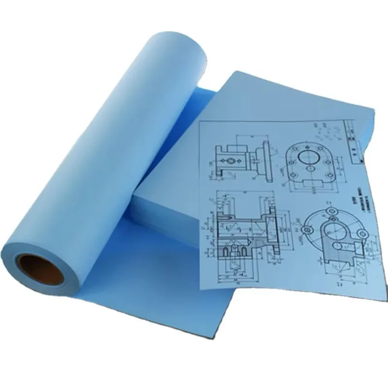 

Garment CAD Plotter Blue Drawing Paper Blue CAD Paper