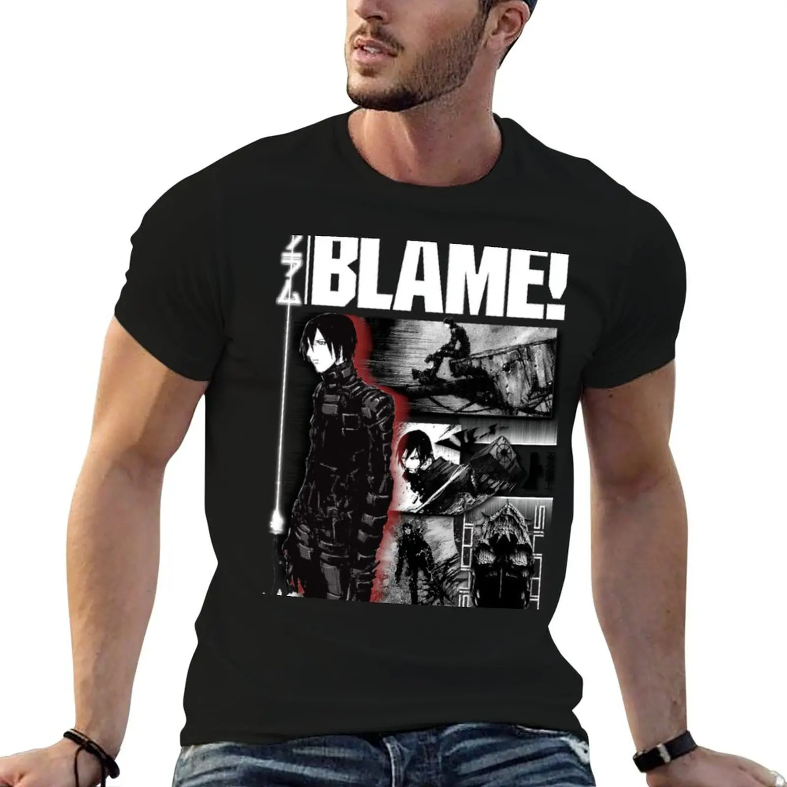 Killy from BLAME! Original Design ver1 T-Shirt Quick Dry Travel T-Shirt