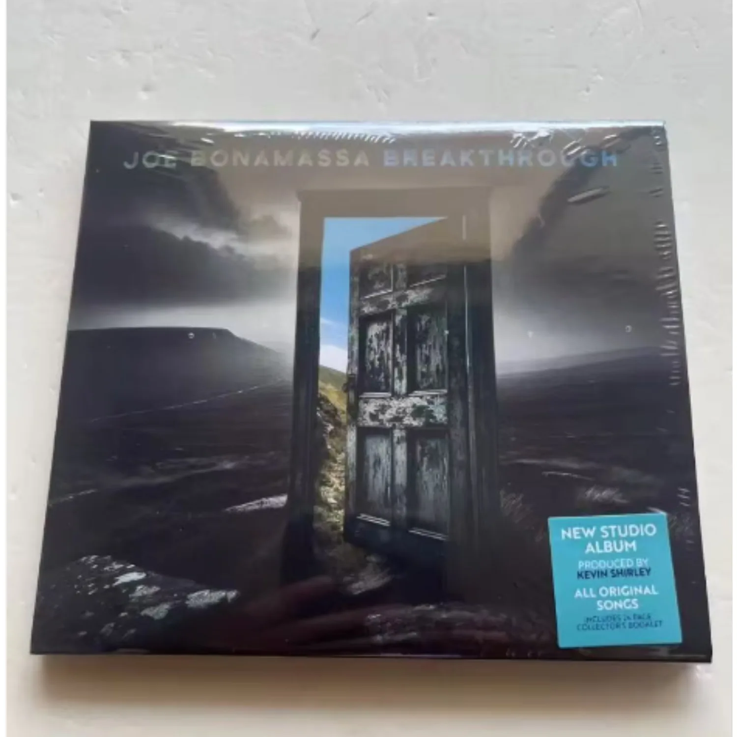 CD de Blues Rock, Álbum de Estúdio Breakthrough, Faixas Originais em Digipak com Livro de Colecionador para Coleção e Reprodução de Áudio em Casa