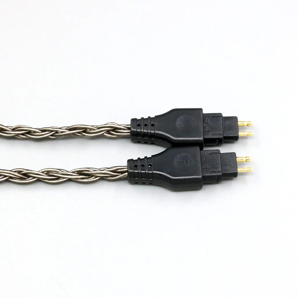 16-rdzeniowy szary kabel słuchawkowy do słuchawek Sennheiser HD580 HD600 HD650 HDxxx HD660S2 HD58x HD6xx LN 008011 — zdjęcie produktu 5
