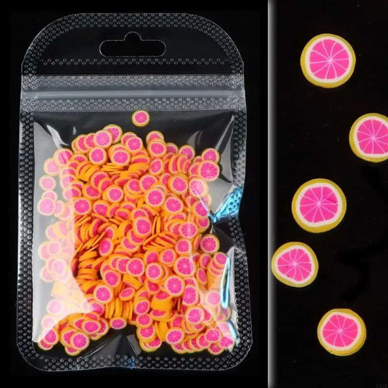   1Pack Soft Clay Resin Filling Assorted Pieces DIY Crafting Epoxy Colorful Charms