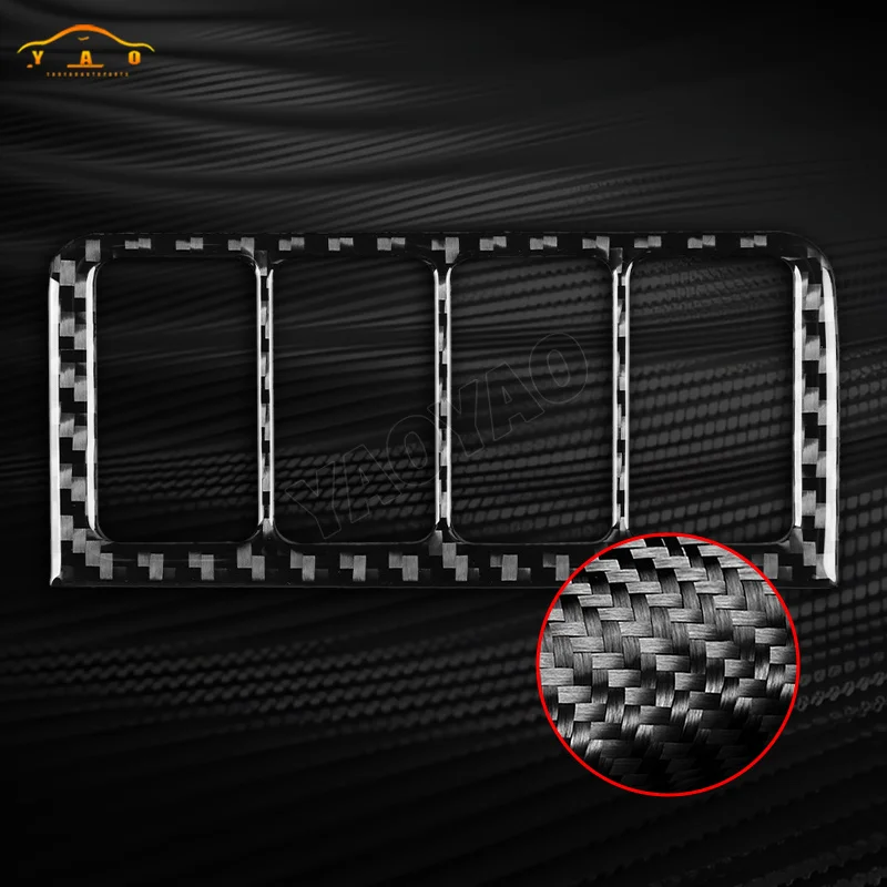 

Carbon Fiber Trunk Switch Forged Carbon Accessories Interior Stickers For Acura TSX 2004 2005 2006 2007 2008