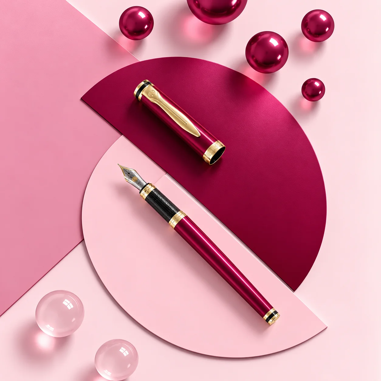 HERO Iridium Fountain Pen 6177 Single Gift Box  Smooth Writing Even Ink Control No Paper Hanging Pen