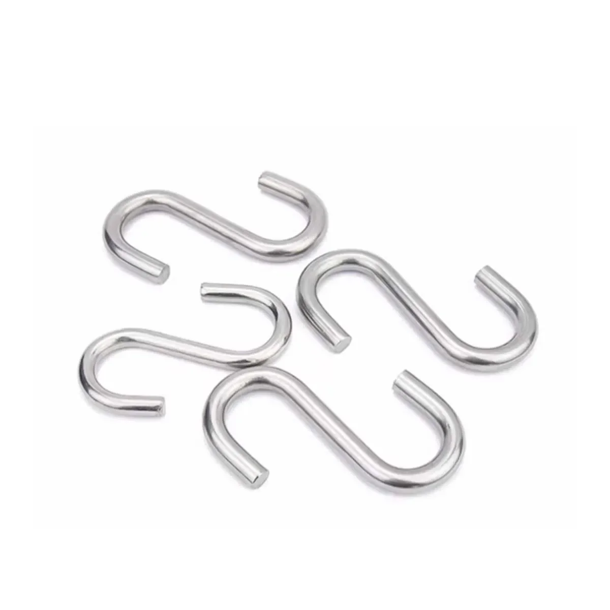 

304 Stainless Steel s-Shaped Hook/Industrial Convenient Hook Load-BearingM2M3M4M5M6M8