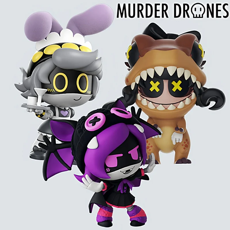 

Новая оригинальная фигурка Glitch Murder Drones Midnight Mischief, слепая коробка, мини-цин Узихан, загадочная игрушка, подарок-сюрприз на день рождения