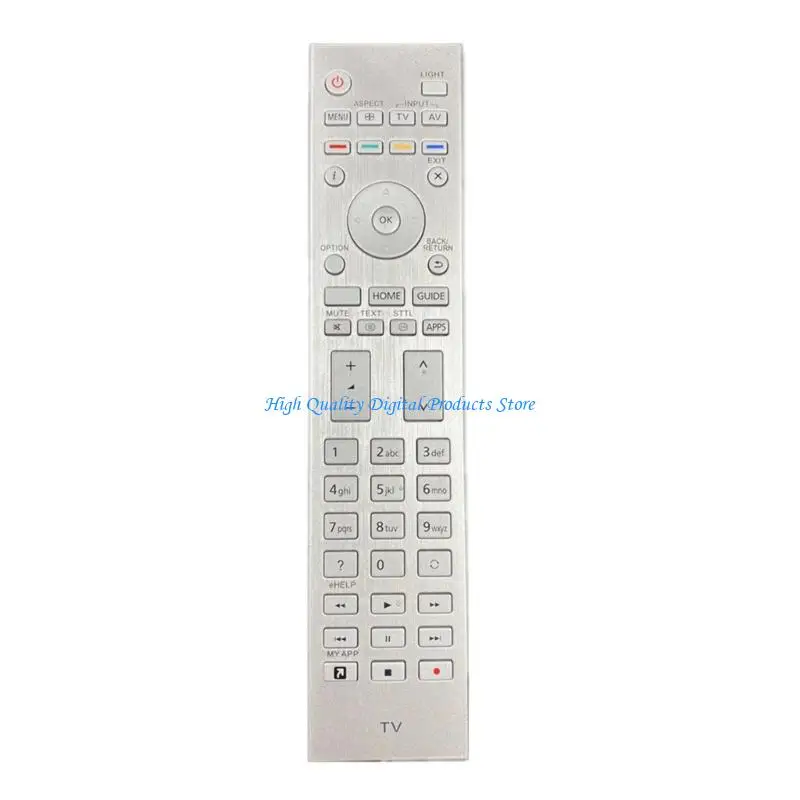 

U2JE Long Ranges Remote Controller Universal Replacement Ergonomic Button Plastic Texture Seamless Multiple Model Support