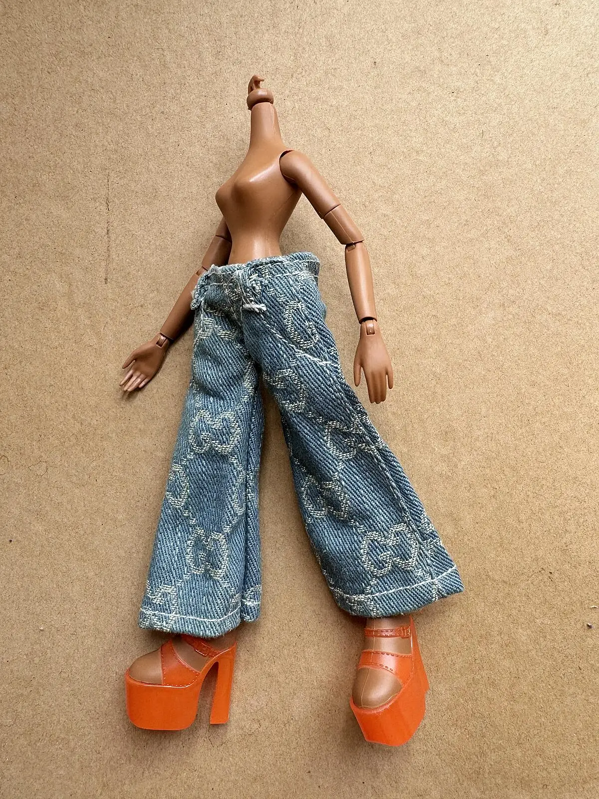 Vintage 1/6 Brasz Puppenhosen Zubehör Köpfe Sammlerstücke Puppenteile zum Individualisieren – Detail 9