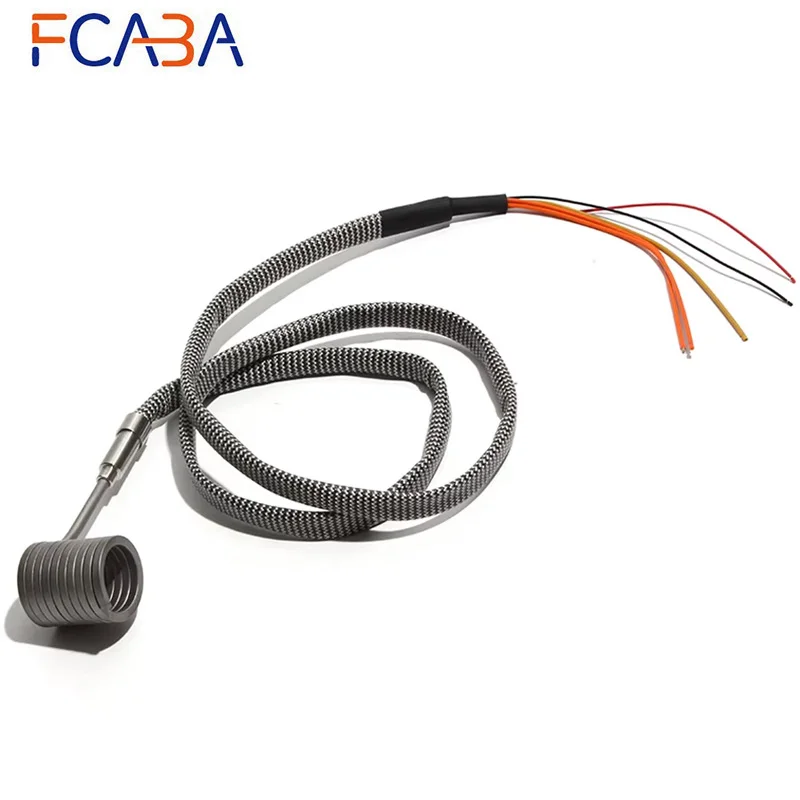 

20mm ID 40~50mm Height Spring Heater Coil Heater Band Heater 4.2*2.2mm Section Size 110V/220V/380V with K/J Type Thermocouple