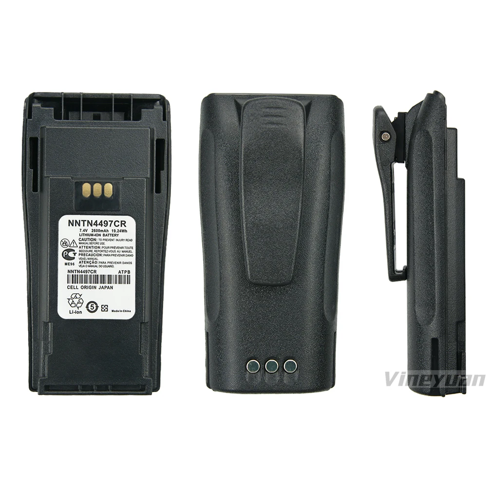 NNTN4497CR 2600mAh Li-ion Battery For Motorola CP200 PR400 EP450 DEP450 CP140 CP160 CP180 CP250 GP3688 GP3188 Radio HighCapacity
