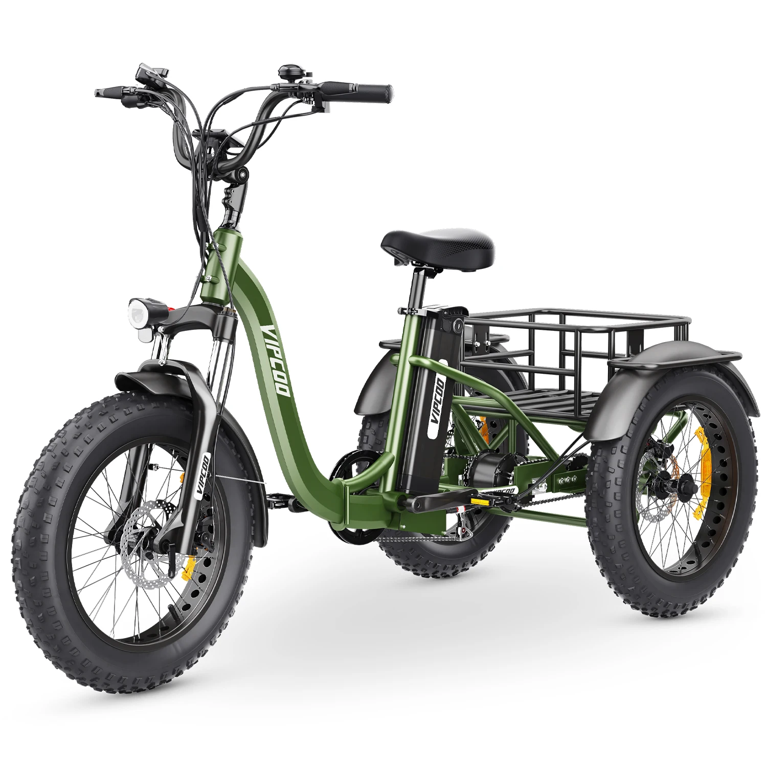 AliExpress Electro Tricycle VC-ET1 750W Powerful Motor 48V20AH Lithium Battery Mountain Adult E-Trike 20*4 Inch Fat Tire Snow Electro Trike