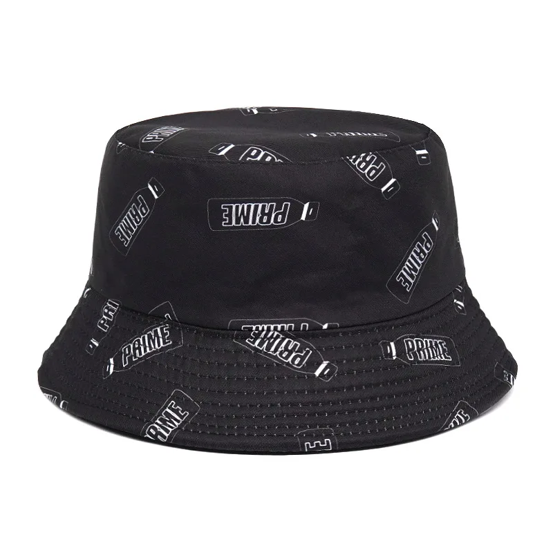 New Fashion Prime Bottle Bucket Hats For Men Outdoor Hip Hop Solid Fishing Hat Summer Casual Snapback Trucker Cap Male Female