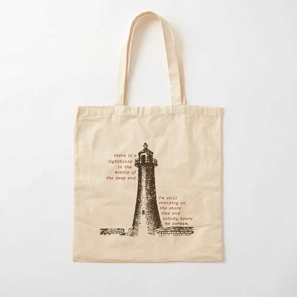 

the lighthouse - halsey: if i can't have love, i want power Tote Bag canvas tote Big bag bag for beach