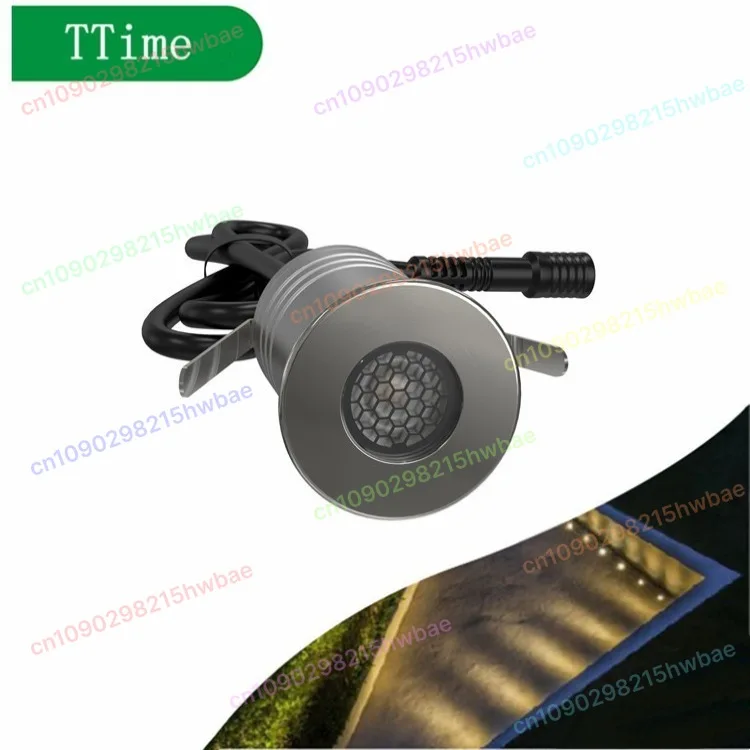 

Антибликовый 3wLED сотовый погребенный светильник из нержавеющей стали 304, закаленный современный IP67, ландшафтное круглое освещение для виллы