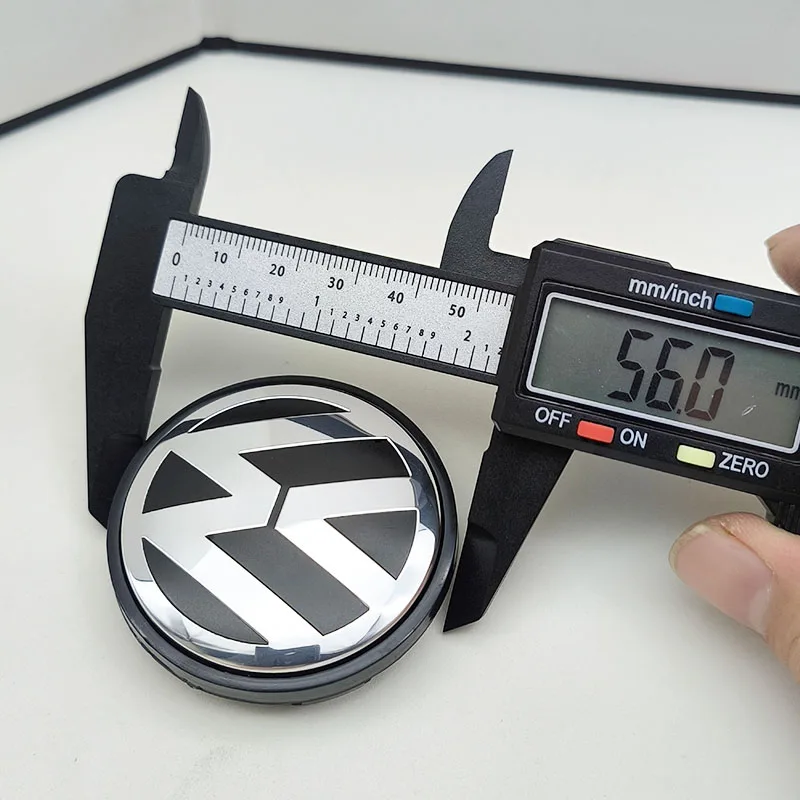 4 قطعة 56 مللي متر 65 مللي متر شعار السيارة محور عجلات مركز Hubcap غطاء لشركة فولكس فاجن فولكس فاجن جولف جيتا بولو باسات توران CC 3B 7601171   1 ي 0601171