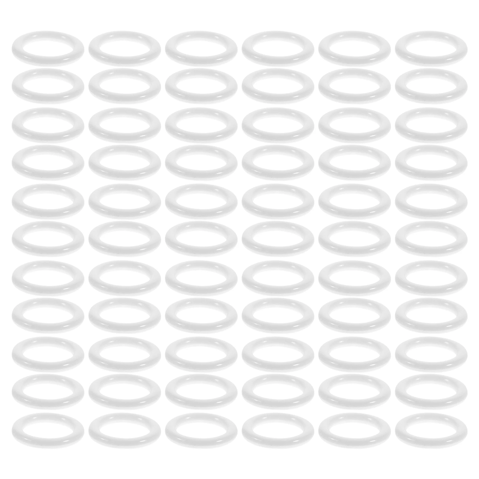 

100pcs Plastic Curtain Grommets Reusable Grommets For Curtains Drapery Accessories Corrosion Resistant Lightweight Easy