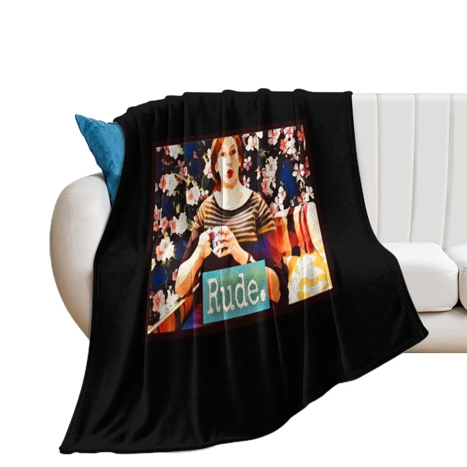 

Rude. Miranda Hart Throw Blanket Blankets For Baby Fashion Sofas Decorative Throw Blankets