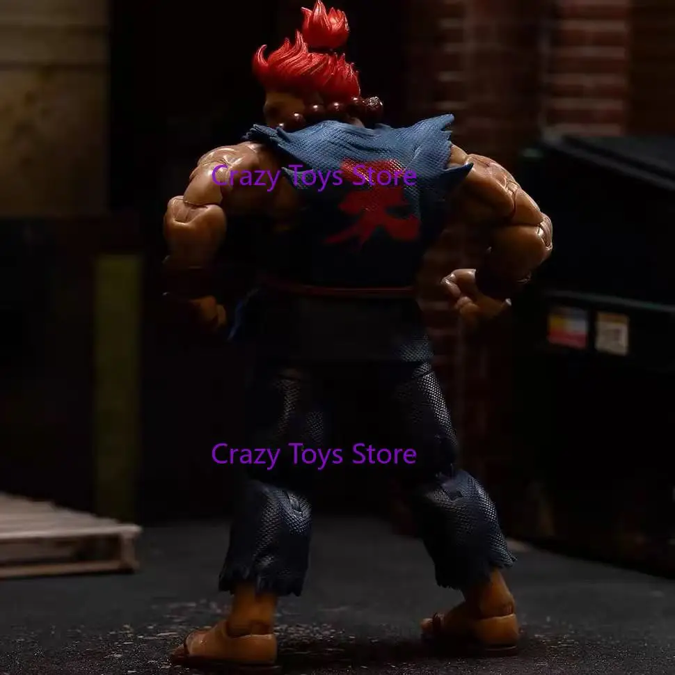 

В наличии оригинальная популярная модель Street Fighter JD36717, фигурка Akuma, подлинная подвижная кукла JIADA, коллекция мальчиков, подарок.