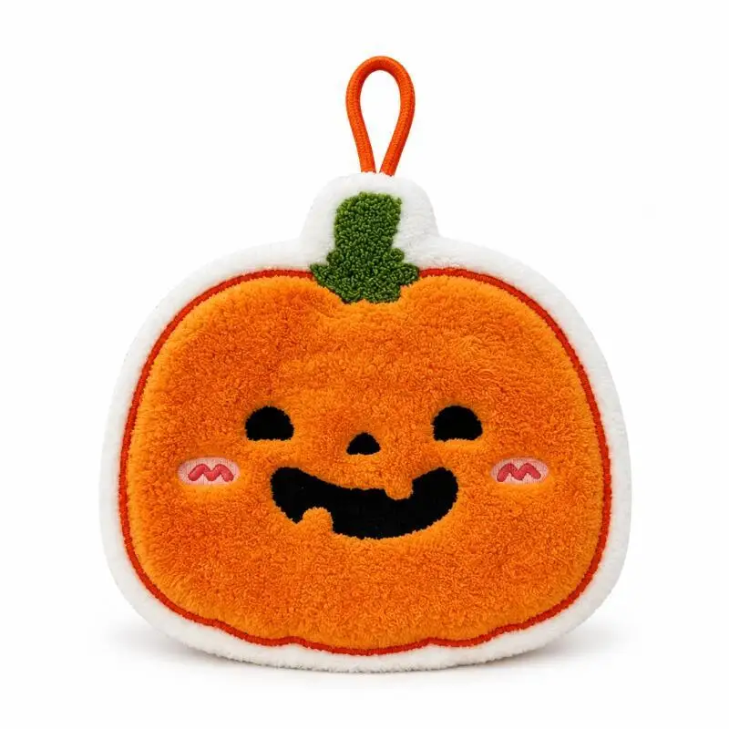 Lustige Halloween-Handtücher, Kürbis-Geist-Hexenhut-Mond-Fledermaus-Hängetücher für Küchen- und Badezimmerdekoration – Detail 6