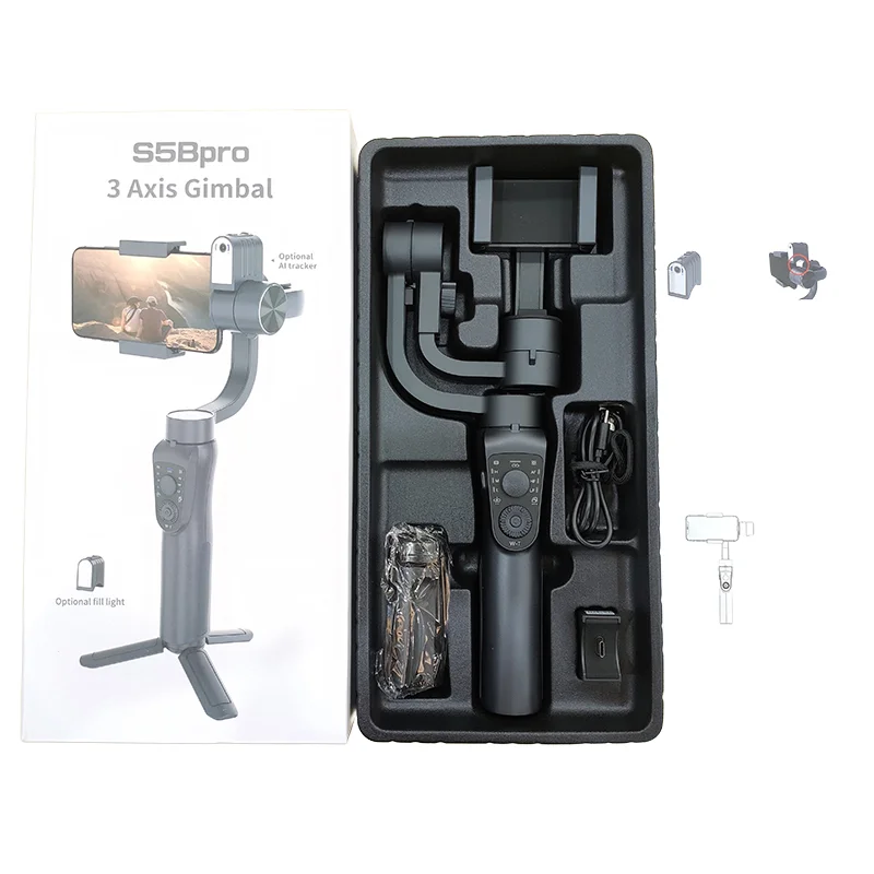 Stabilizer Gimbal Profesional  - Gimbal Stabilizer For Phone 3 Axis ulasan dan harga