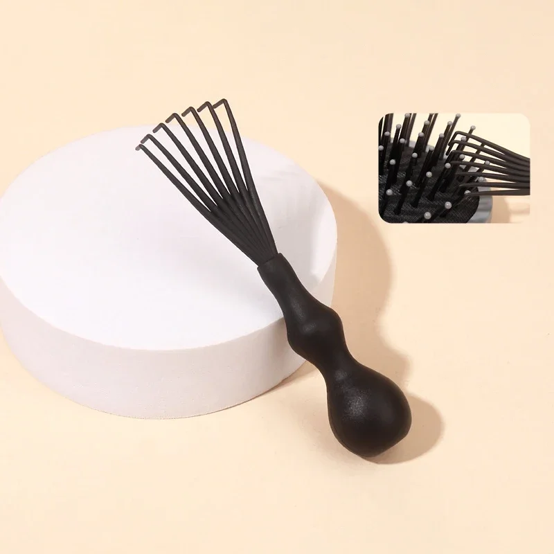 Ferramenta de limpeza de escovas de cabelo, escova de limpeza de pentes, escova de limpeza de cerdas de plástico, mini escova para acessórios de cabelo