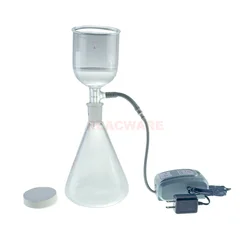 Laboratory filter glassware kit with the Pump