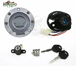 Fit For YZF R1 R6 Motorcycle Fuel Gas Cap Ignition Switch Seat Lock Key 1998 - 2003 YZF-R1 YZF-R6 1999 - 2005 2000 2001 2002