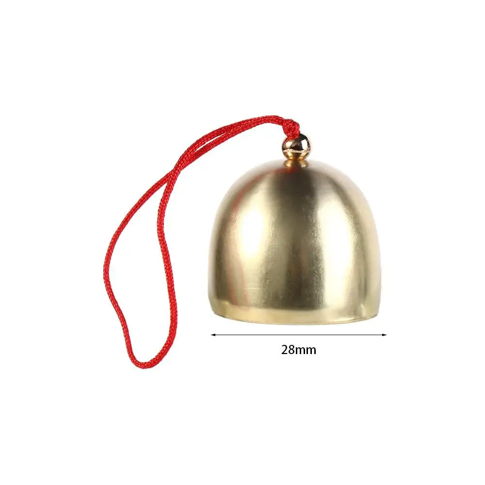 Pet Pendant Metal Brass Bells Clear Sound Thickened Christmas Door Bell Anti Lost Mini Wind Chime Festive