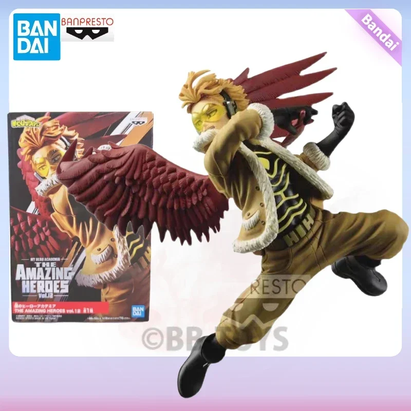 

In Stock Glazovin Original My Hero Academy Amazing Heroes Hawks Action Figure Toy Model Anime Brinquedos Figurals For Kid