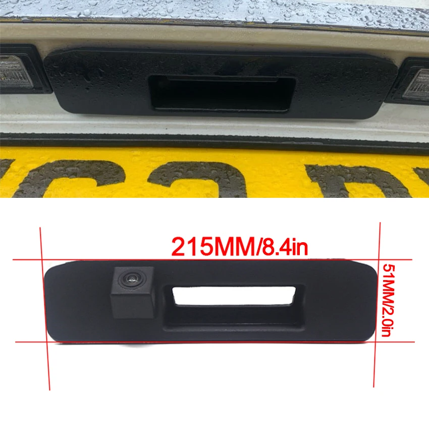 HD 1080P Vehicle Reverse Backup Trunk Handle Camera For Mercedes Benz GL GLS-Class GL (X166) 2014~2016