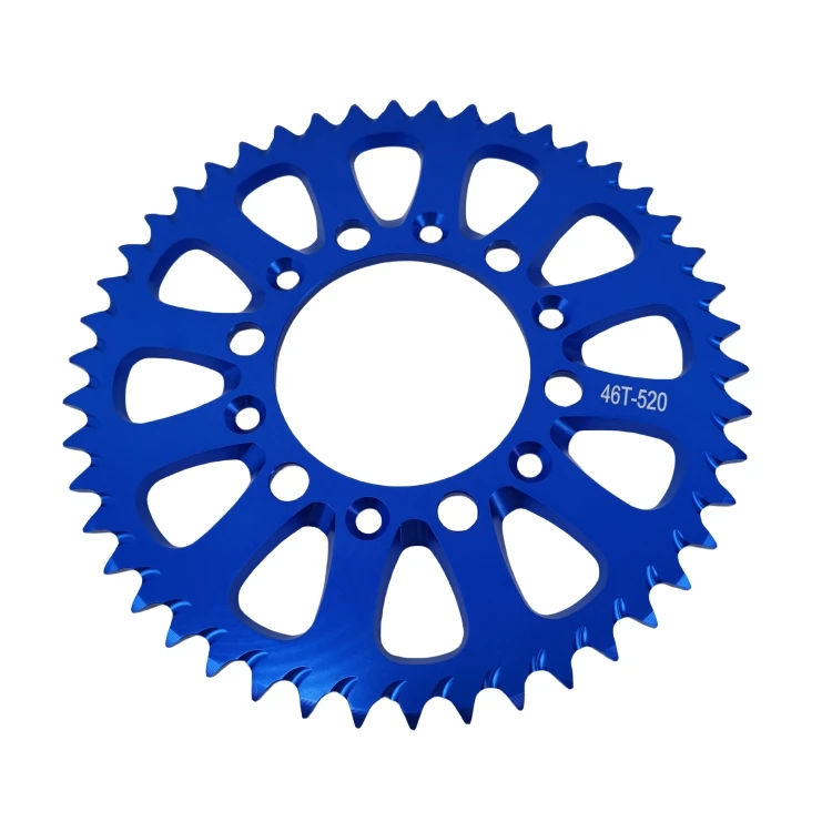 Electric Motorcycle Modification, Aluminum Alloy 54T Rear Sprocket