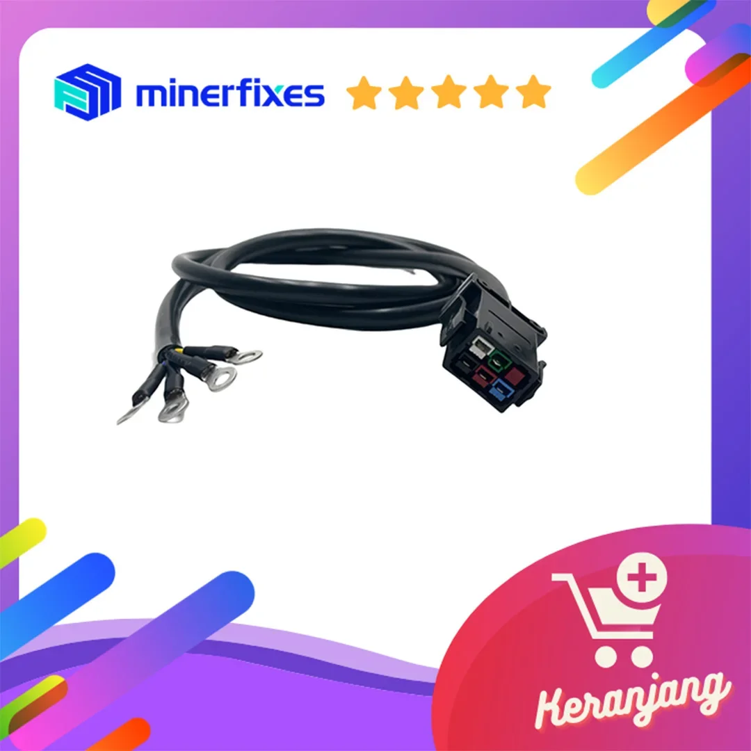 

Antminer T21 P33 power cord 380V Power Wire Cable Power Extension Cord 4*2.5mm 5000W For Bitmain