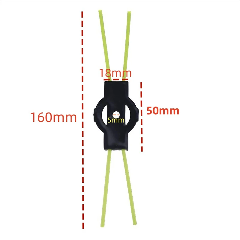 1Pc Mower Cutting Rope Mower Head Weeding Brush Removing Moss Rust Free Wear-resistant Mower Head General Accessories
