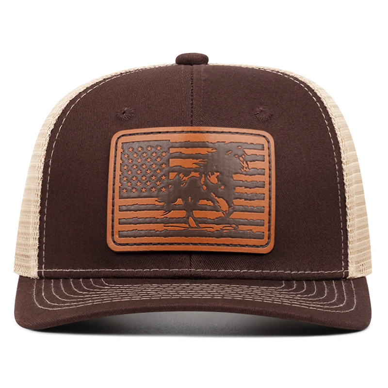2025 New Richardson Label Mustang Mesh Hat for Men and Women Outdoor Casual Hat Sunshade Decorative Hat Hip Hop Hat Baseball Hat